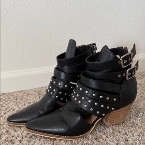 Beast Fashion Studded Booties